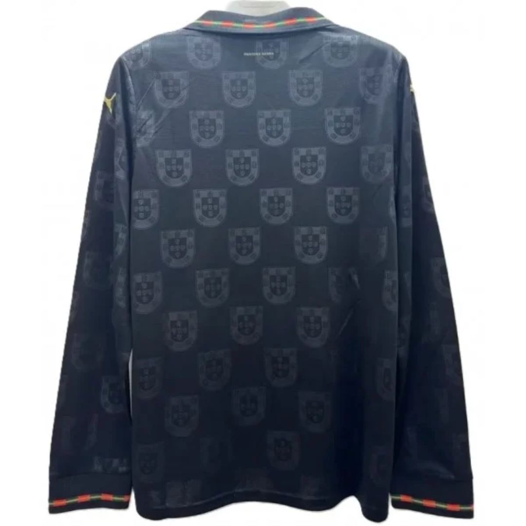 Portugal Pantera Negra Special Edition 2025 Fan Jersey - Long Sleeve