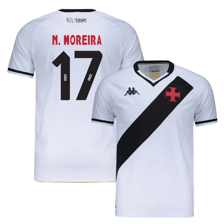 Vasco da Gama N.Moreira 17 Away Fan Jersey 2025/26