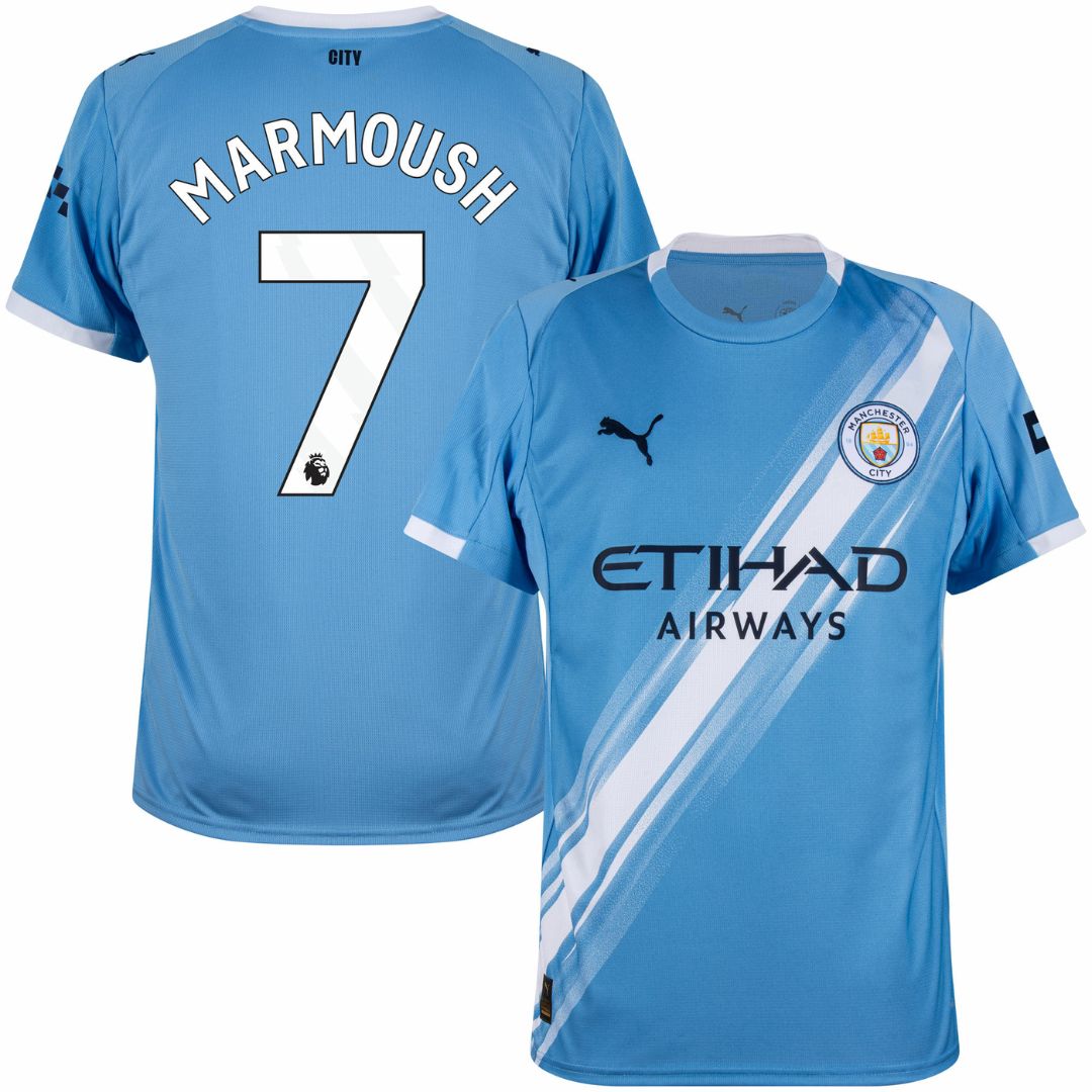 Manchester City home 25/26 #7 Marmoush