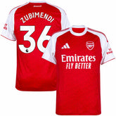 Arsenal home 25/26 #36 Zubimendi