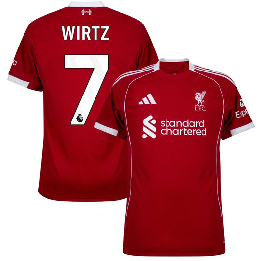 Liverpool home 25/26 #7 Wirtz