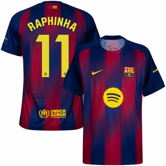Barcelona home 25/26 #11 Raphinha
