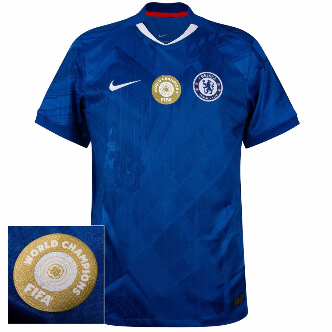 Chelsea home 25/26 Patch World Champion