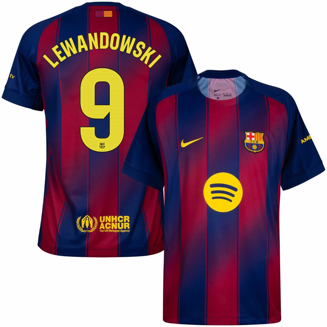 Barcelona home 25/26 #9 Lewandowski