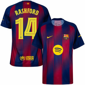 Barcelona home 25/26 #14 Rashford
