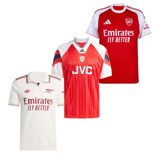Arsenal Fan Jersey Home, Away and Retro 2025/26 - Kit 3 Fan Jersey