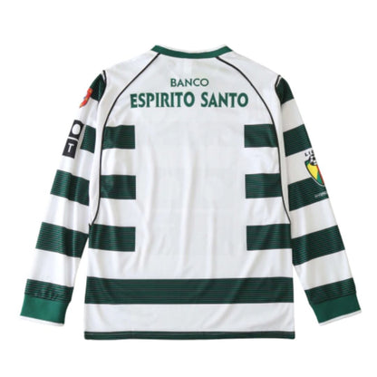 Sporting home 02/03 Retro Manga Longa