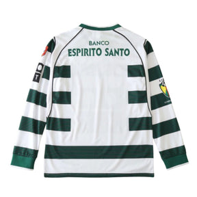 Sporting home 02/03 Retro Manga Longa
