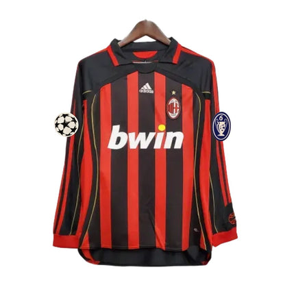 AC Milan home 06/07 Long Sleeve Retro