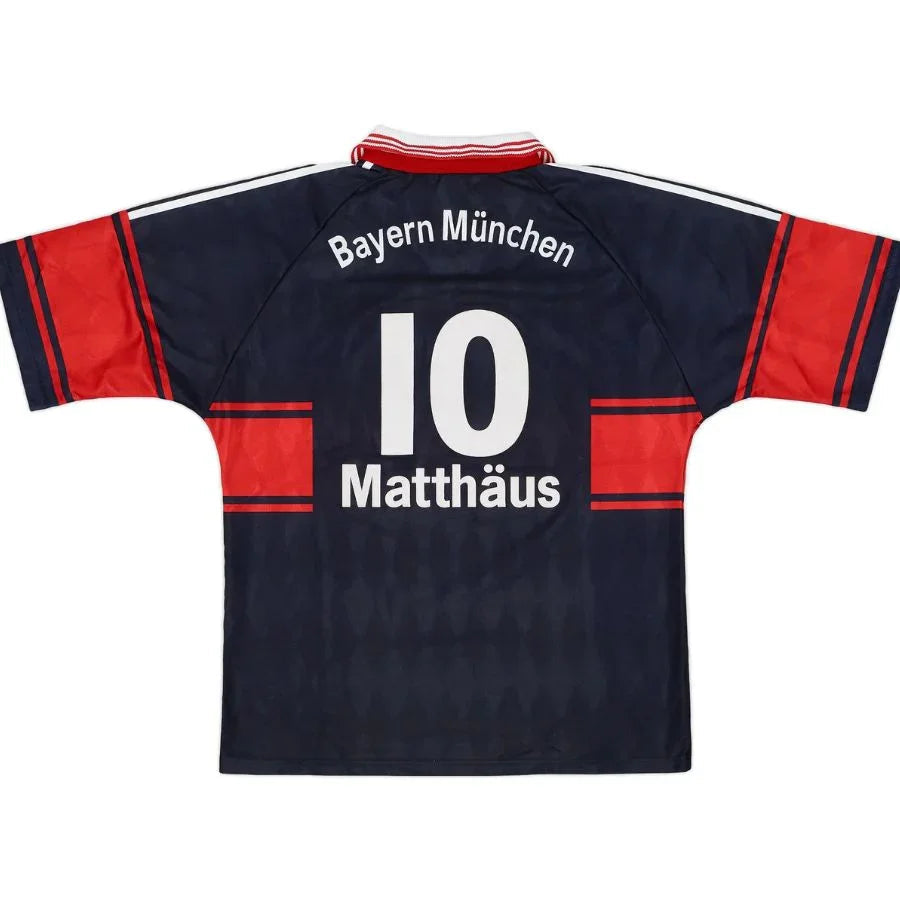Matthäus #10 Bayern Munich Home Retro Jersey 1997/99