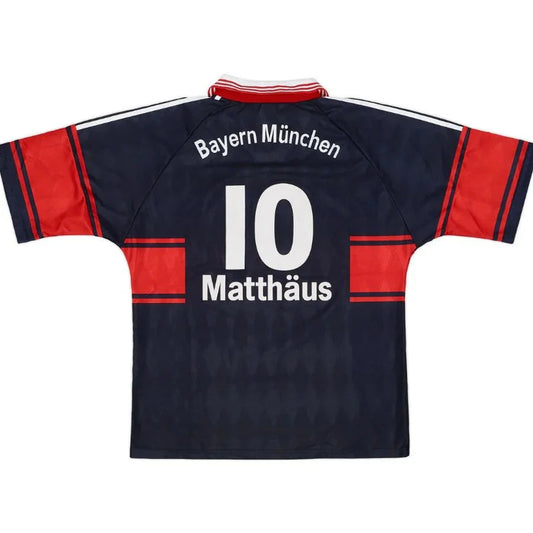 Matthäus #10 Bayern Munich Home Retro Jersey 1997/99