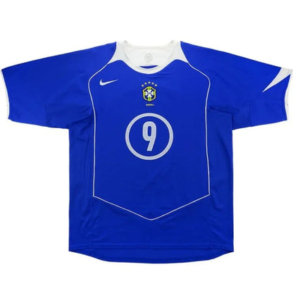 Ronaldo 9 Brazil Away Retro 2004