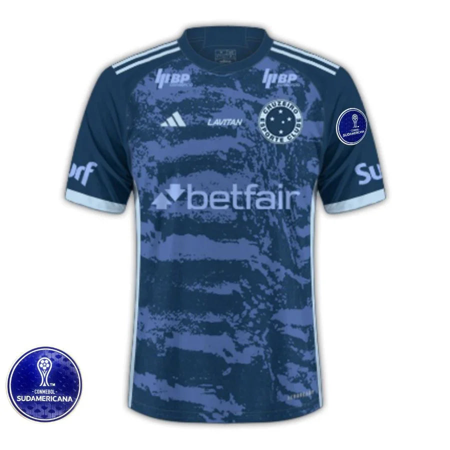Kit 3 Jersey Cruzeiro GABI 9 Home, Away e Third 2024/25 Gabigol