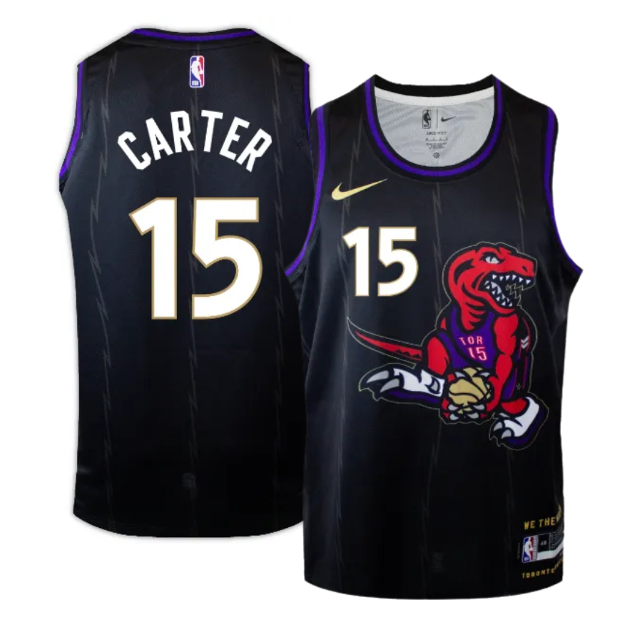 Vince Carter 15 Toronto Raptors City Edition 24/25 NBA Jersey
