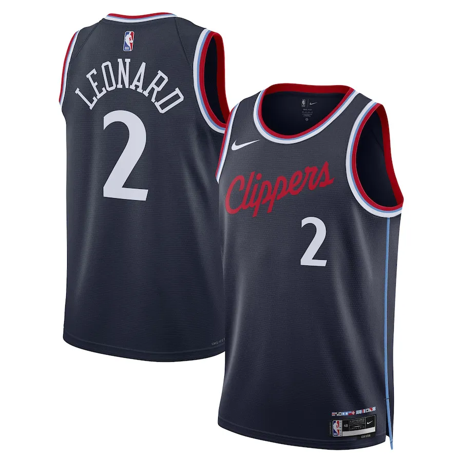 Kawhi Leonard 2  Los Angeles Clippers Icon Edition 24/25 NBA Jersey