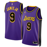 Brownie James Jr. 9 Los Angeles Lakers Jordan Statement Edition 24/25 NBA Jersey