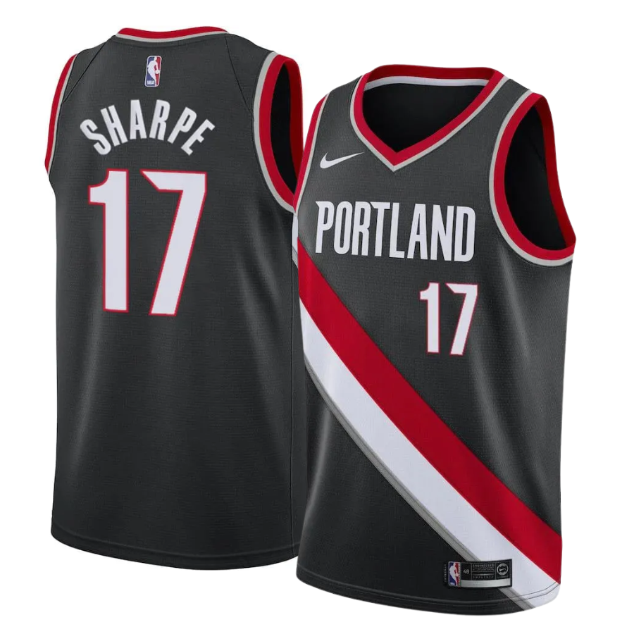 Sharpe 17 Portland Trail Balzers Icon Edition 24/25 NBA Jersey