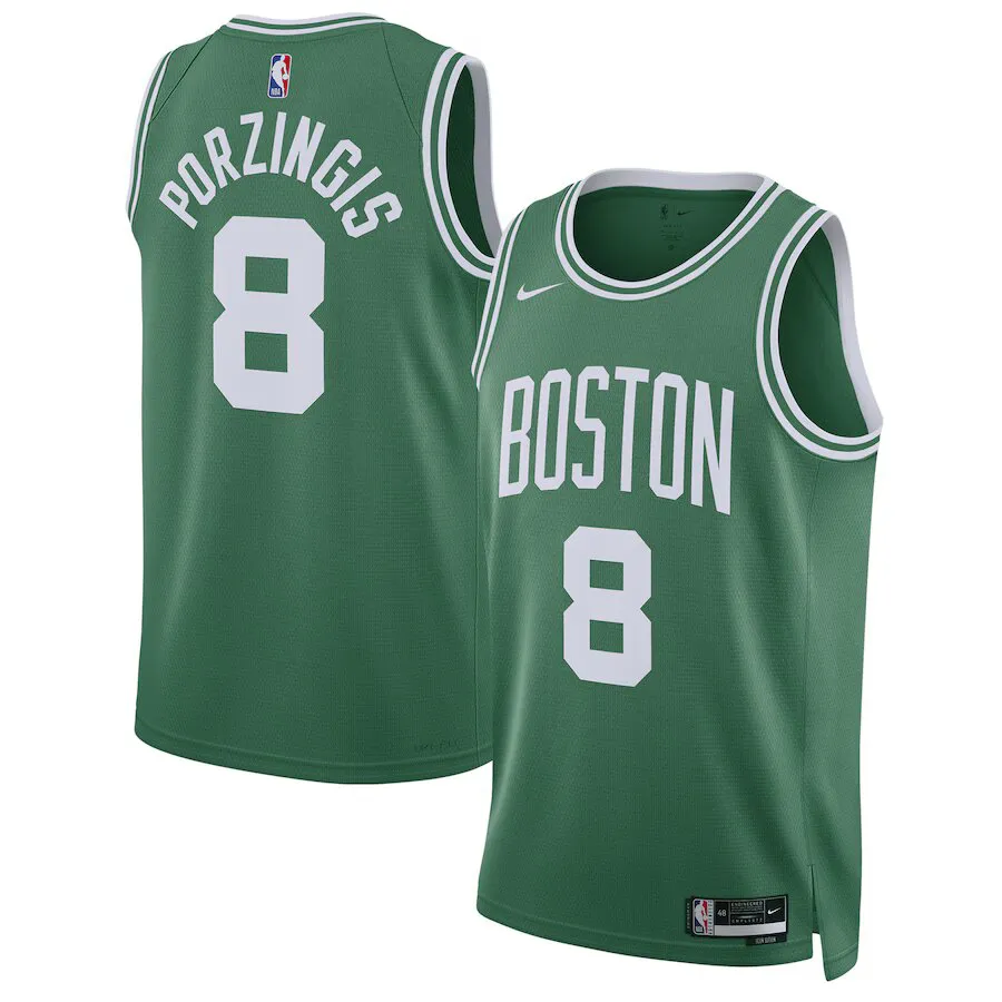 Kristaps Porzingis 8 Boston Celtics Icon Edition 24/25 NBA Jersey