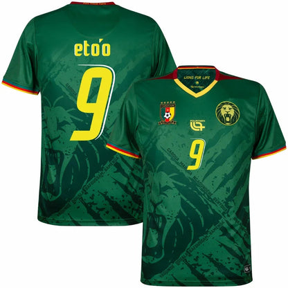 Cameroon Home Eto'o 9 Fan Jersey 2025/26