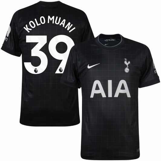 Tottenham Away Kolo Muani 39 Fan Jersey 2025/26