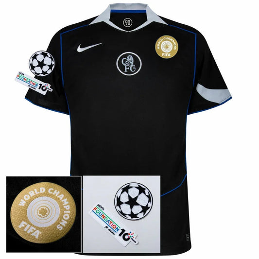 Chelsea Third Fan Jersey 2025/26 - Patchs Club World Cup UCL UEFA (Official Printing)