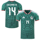 Mexico Home Chicharito 14 Authentic Player Shirt 2026 World Cup