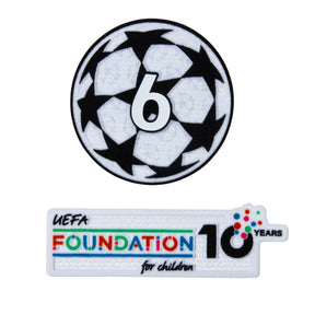 Bayern München Away Fan Jersey 2025/26 Patches UCL + 10th Anniversary UEFA Foundation