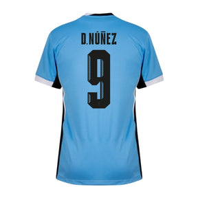Uruguay D. Núñez 9 Home Fan Jersey 2025/26