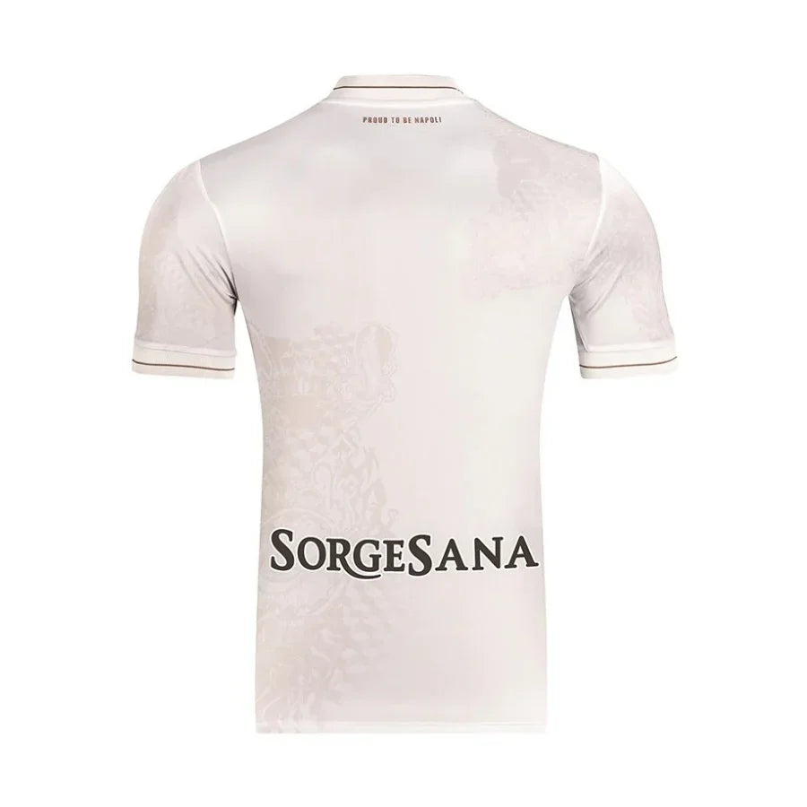 Napoli Away Fan Jersey 2025/26 Patches UCL + 10th Anniversary UEFA.