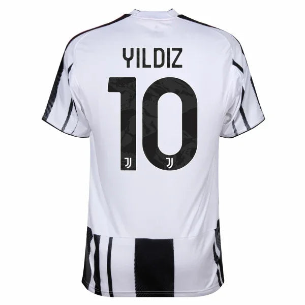 Juventus Home Yildiz 10 Fan Jersey 2025/26 Official Printing