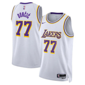 Luka Dončić - Los Angeles Lakers Association Edition 2024 NBA Jersey - White - Unisex