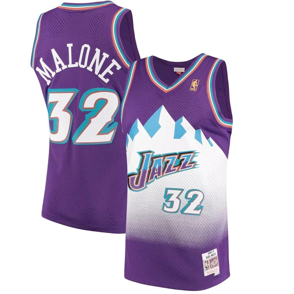 Regata Utah Jazz - Mitchell & Ness NBA - Purple