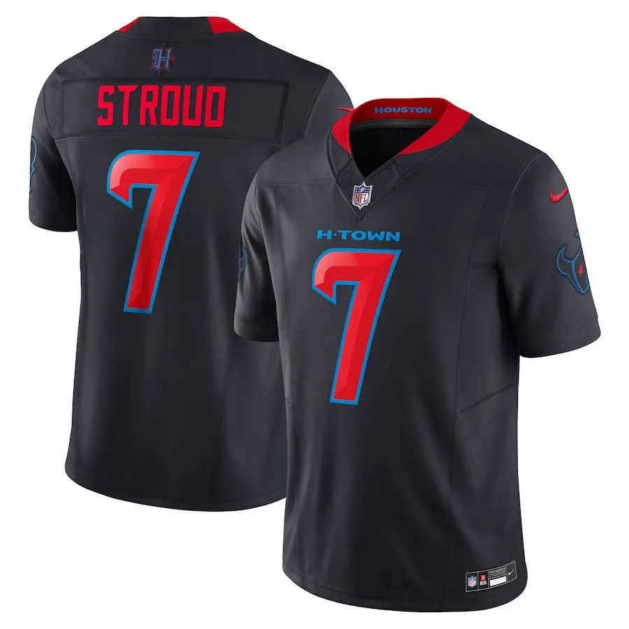 NFL Houston Texans Navy C.J. Stroud 7 Alternate Vapor Limited
