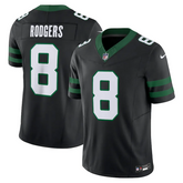 NFL New York Jets Black Aaron Rodgers 8 Legacy
