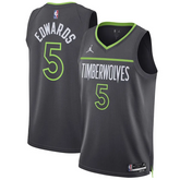 Jersey Anthony Edwards 5 Minnesota Timberwolves Jordan Statement Edition 24/25 NBA Jersey