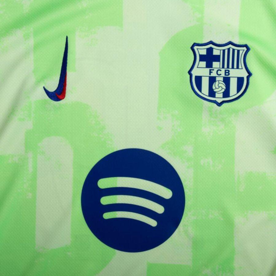 Barcelona Third 2024/25 Patches UCL UEFA Foundation (Official Printing)