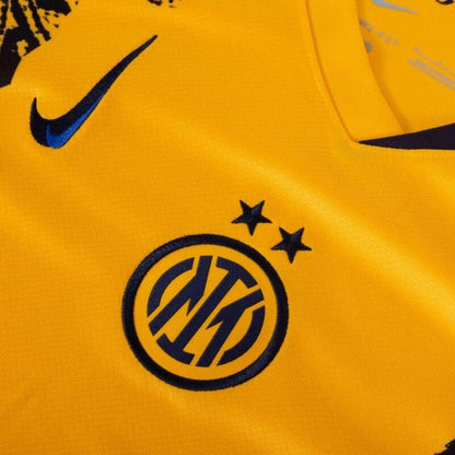 Inter Milan Lautaro 10 Third 2024/25 Patches UCL UEFA Foundation (Official Printing)