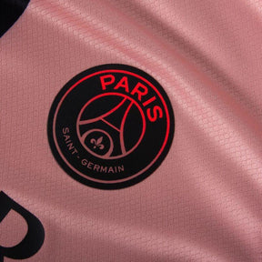 Paris Saint-Germain Kvaratskhelia 7 Fan Jersey Third Jordan 2023/24 Patches UCL UEFA Foundation (Official Printing)