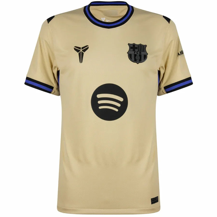 Barcelona Away Lamine Yamal 10 Fan Jersey 2025/26 Official Printing (Champions League)