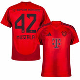 Bayern Munich MUSIALA #42 Home Fan Jersey 2024/25