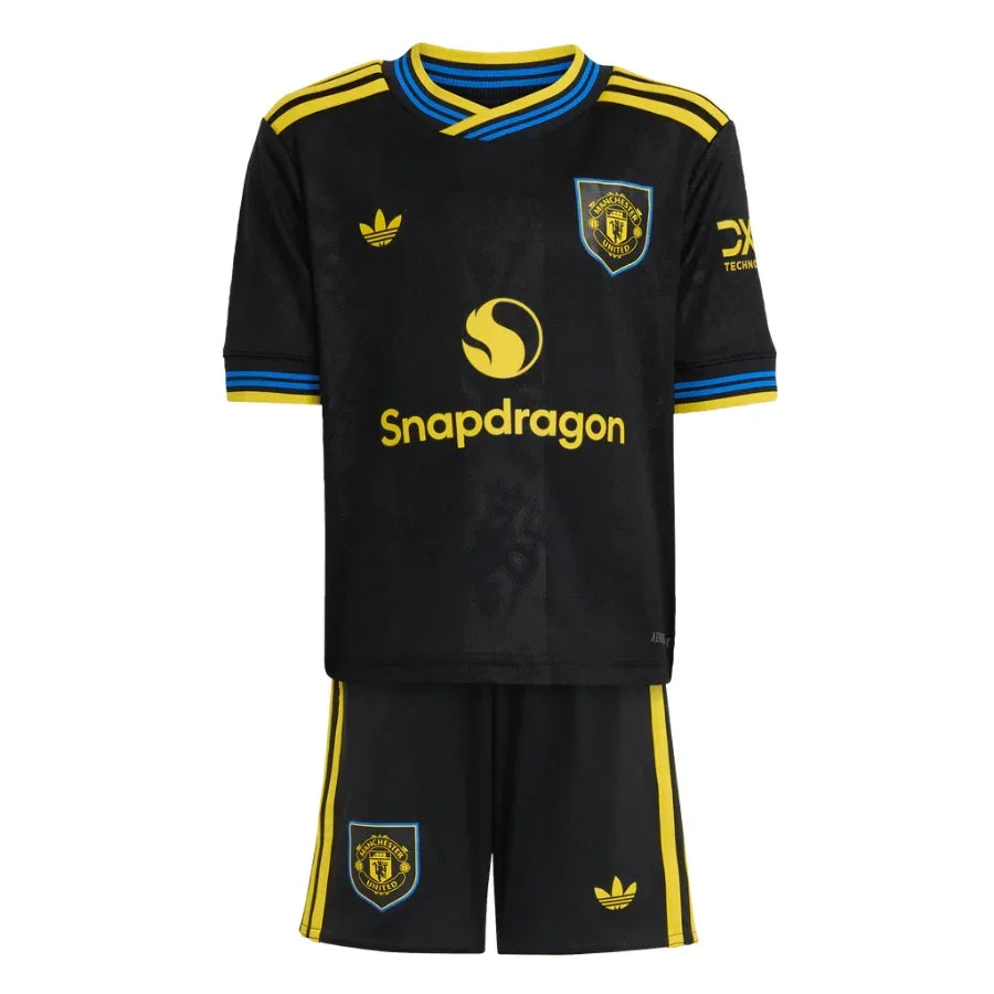 Kids Kit Manchester United Third Fan Jersey 2025/26