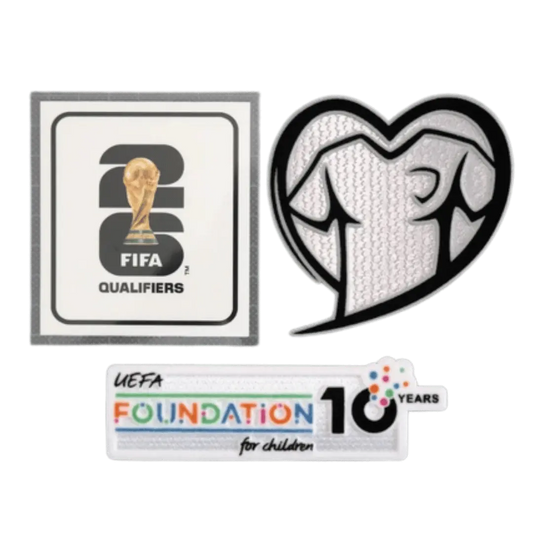 Patches World Cup 2026 Qualifiers Play With Heart & FOUNDATION