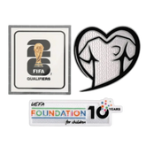 Patches World Cup 2026 Qualifiers Play With Heart & FOUNDATION