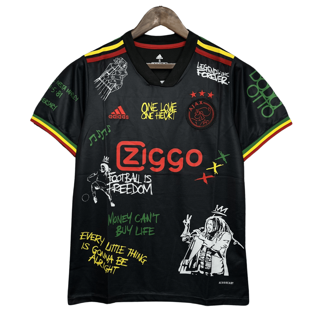 Ajax third 2021/22 - Limited Edition Bob Marley x Ajax Tribute