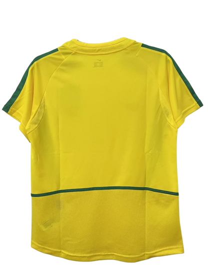 Brazil 2002 I Home Jersey - Retro Version