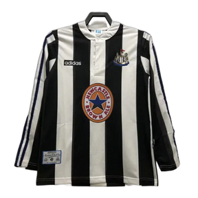 Newcastle United 95/97 I Home Jersey - Long Sleeve Retro Version