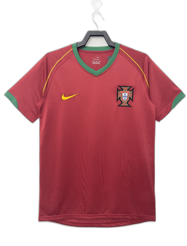 Camisa Portugal 2006 I Home - Versão Retro