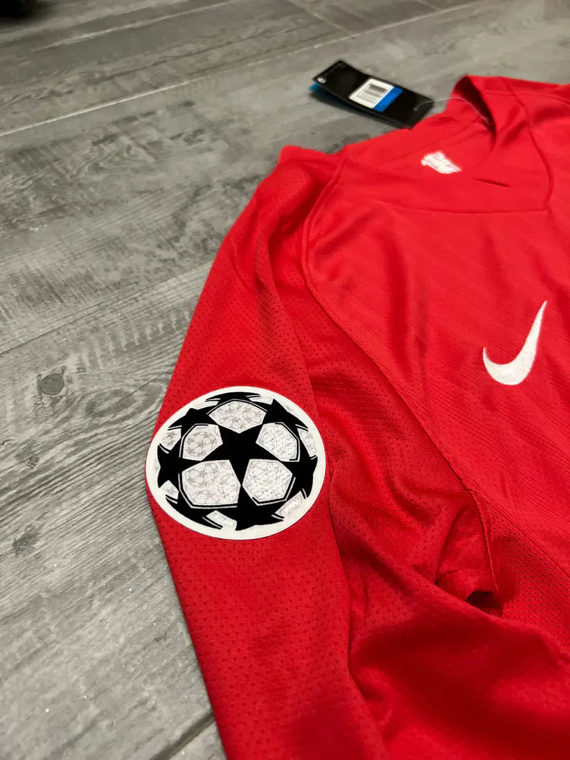 RONALDO #7 Manchester United Retro Jersey Home 2007/08 - Long Sleeve