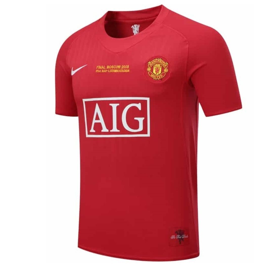 Manchester United 07/08 I Home Jersey - Retro Version